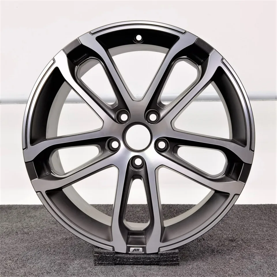 18 Zoll ABT Sportsline CR18 Mystic anthrazit matt, glanzgedreht Alufelge – Bild 1