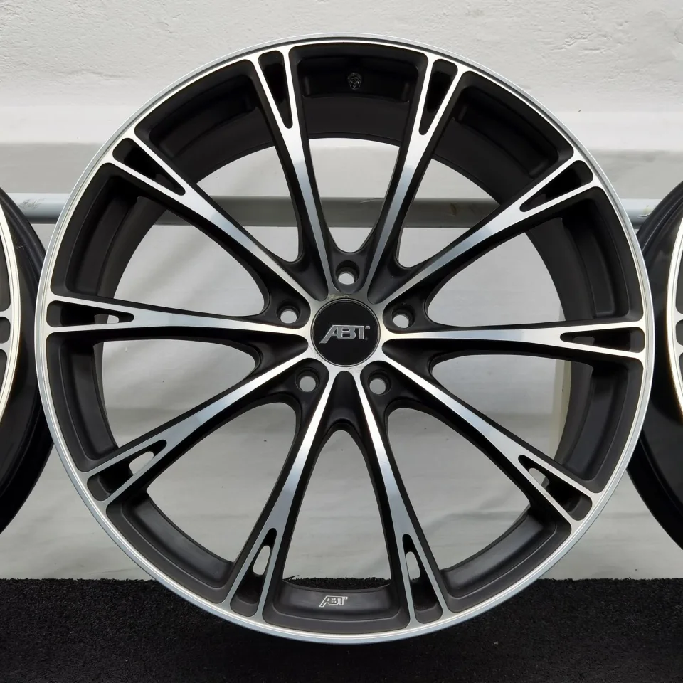 20 Zoll ABT Sportsline GR20 Matt black, glanzgedreht Alufelgen – Bild 6
