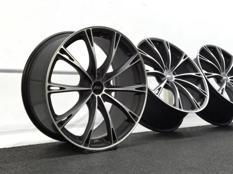 20 Zoll ABT Sportsline GR20 Matt black, glanzgedreht Alufelgen
