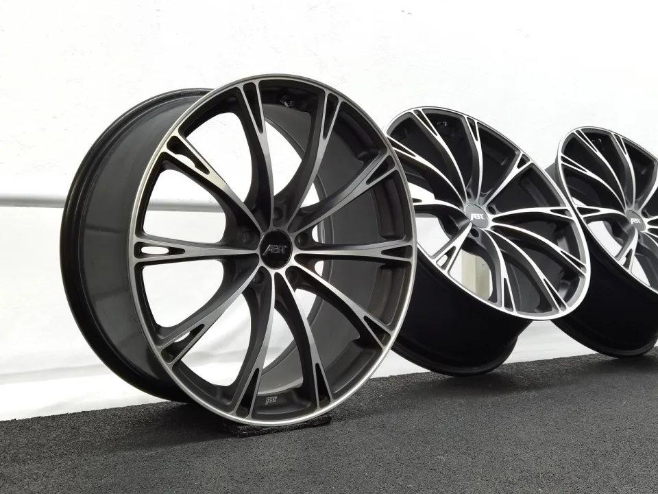 20 Zoll ABT Sportsline GR20 Matt black, glanzgedreht Alufelgen – Bild 1