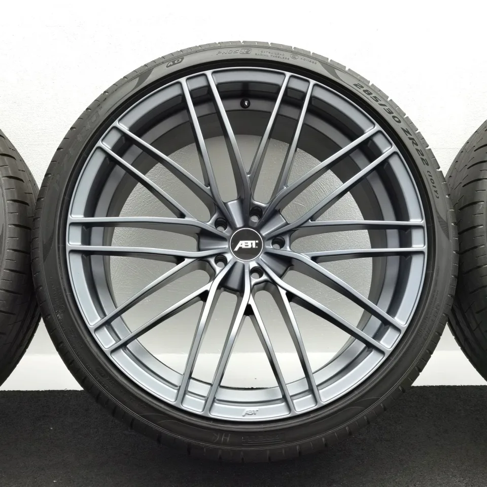 22 Zoll ABT Sportsline HR22 Dark smoke Sommerräder / Pirelli P-Zero PZ4 (AO) PNCS 285/30 R22 – Bild 4