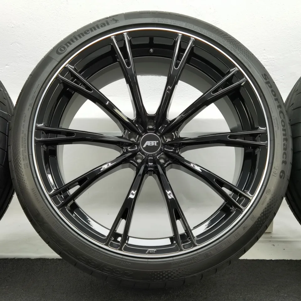 23 Zoll ABT Sportsline GR23 Glossy black, glanzgedreht Sommerräder / Continental SportContact 6 (R01) 285/35 R23 – Bild 5