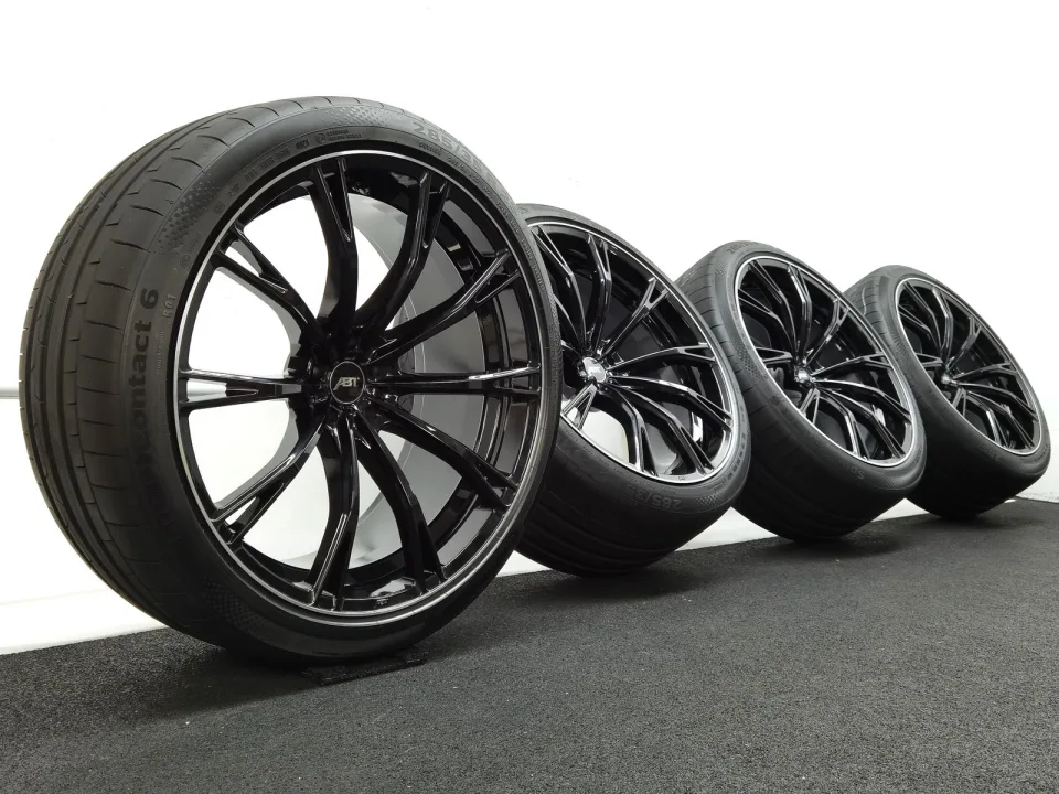 23 Zoll ABT Sportsline GR23 Glossy black, glanzgedreht Sommerräder / Continental SportContact 6 (R01) 285/35 R23 – Bild 2