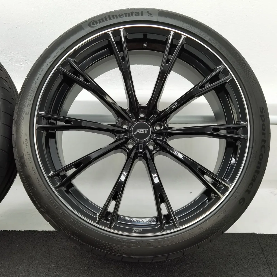 23 Zoll ABT Sportsline GR23 Glossy black, glanzgedreht Sommerräder / Continental SportContact 6 (R01) 285/35 R23 – Bild 7