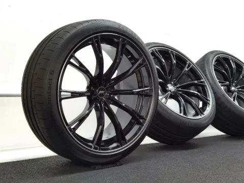 23 Zoll ABT Sportsline GR23 Glossy black, glanzgedreht Sommerräder / Continental SportContact 6 (R01) 285/35 R23