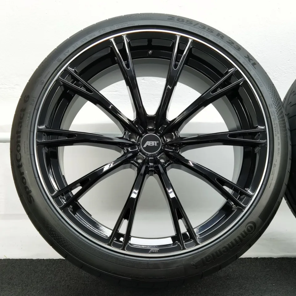 23 Zoll ABT Sportsline GR23 Glossy black, glanzgedreht Sommerräder / Continental SportContact 6 (R01) 285/35 R23 – Bild 4