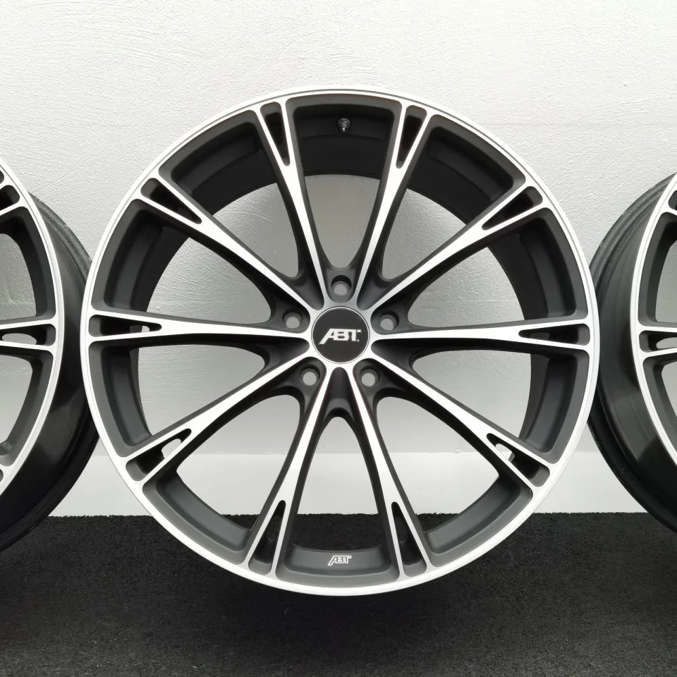 20 Zoll ABT Sportsline GR20 Matt black, glanzgedreht Alufelgen – Bild 3