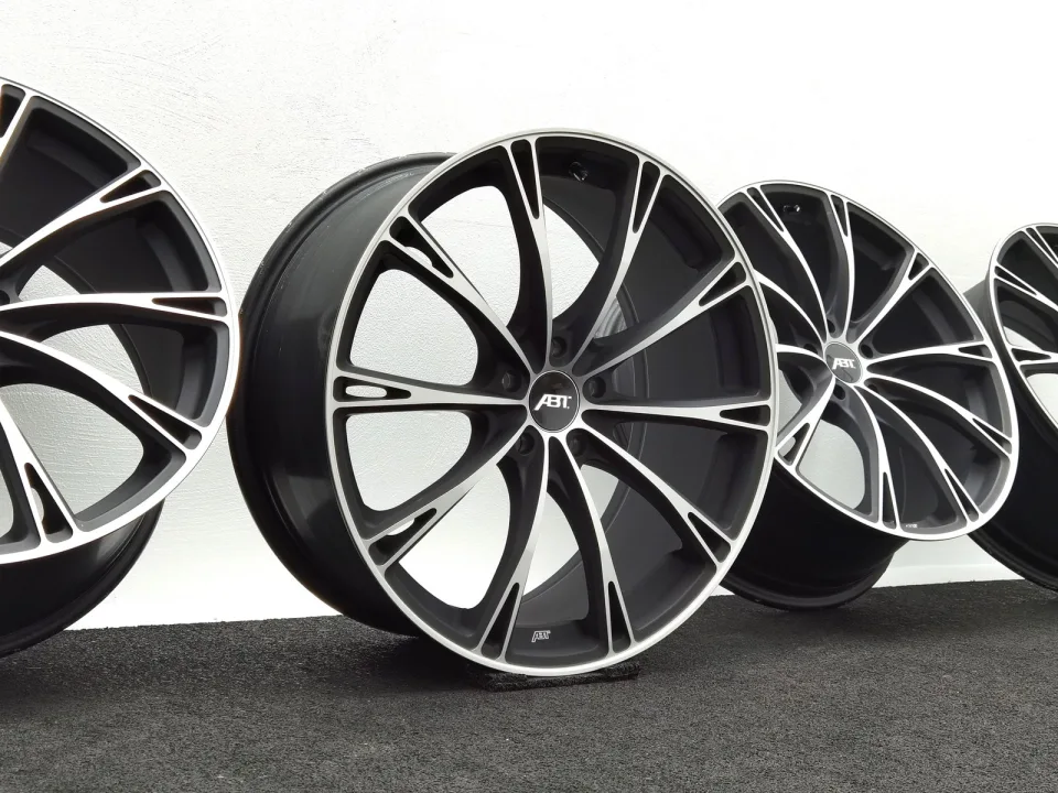 20 Zoll ABT Sportsline GR20 Matt black, glanzgedreht Alufelgen – Bild 1