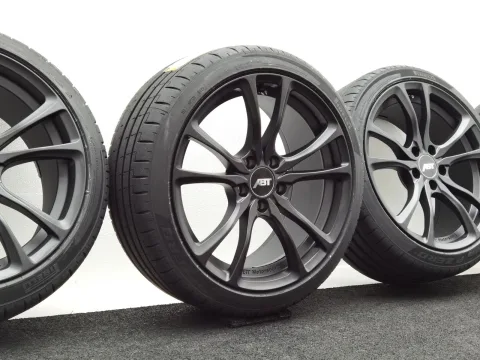 18 Zoll ABT Sportsline ER-C18 Matt black Sommerräder / Pirelli P Zero (PZ5) 225/40 R18