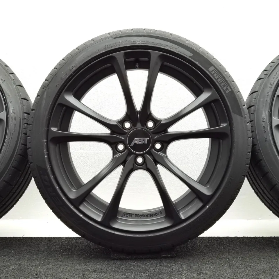 18 Zoll ABT Sportsline ER-C18 Matt black Sommerräder / Pirelli P Zero (PZ5) 225/40 R18 – Bild 3