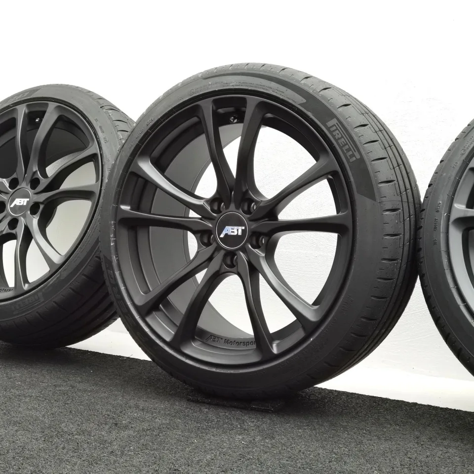 18 Zoll ABT Sportsline ER-C18 Matt black Sommerräder / Pirelli P Zero (PZ5) 225/40 R18 – Bild 4