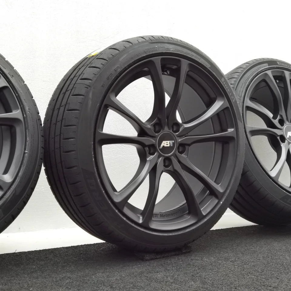 18 Zoll ABT Sportsline ER-C18 Matt black Sommerräder / Pirelli P Zero (PZ5) 225/40 R18 – Bild 2