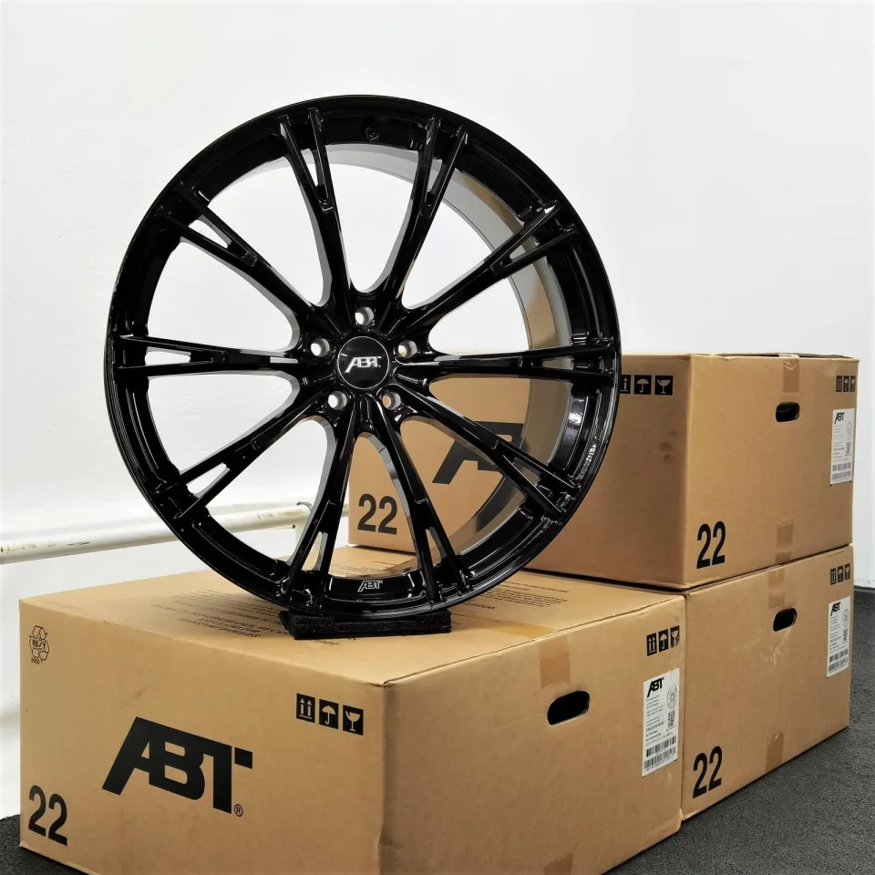 22 Zoll ABT Sportsline GR22 Glossy black Alufelgen – Bild 2