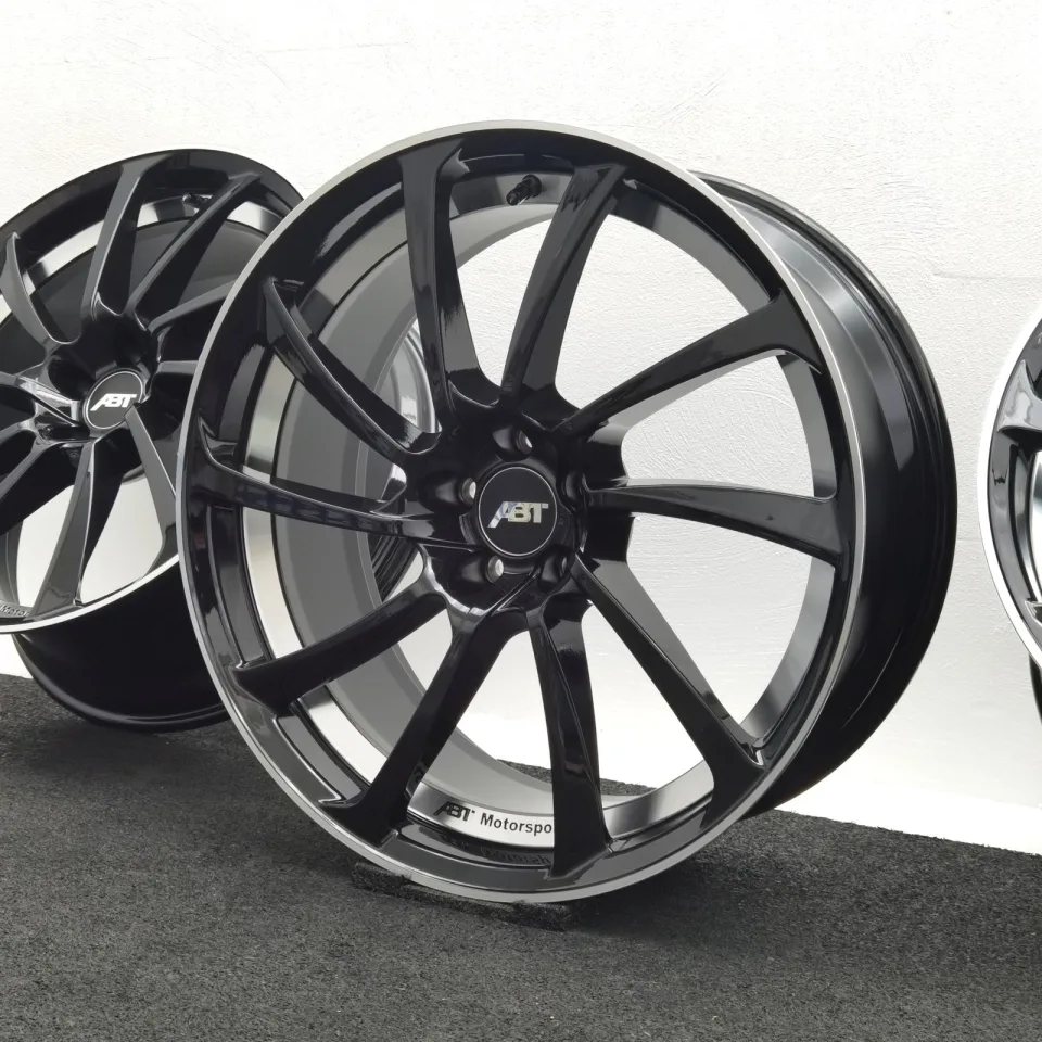 21 Zoll ABT Sportsline DR21 Glossy black, glanzgedreht Alufelgen – Bild 4