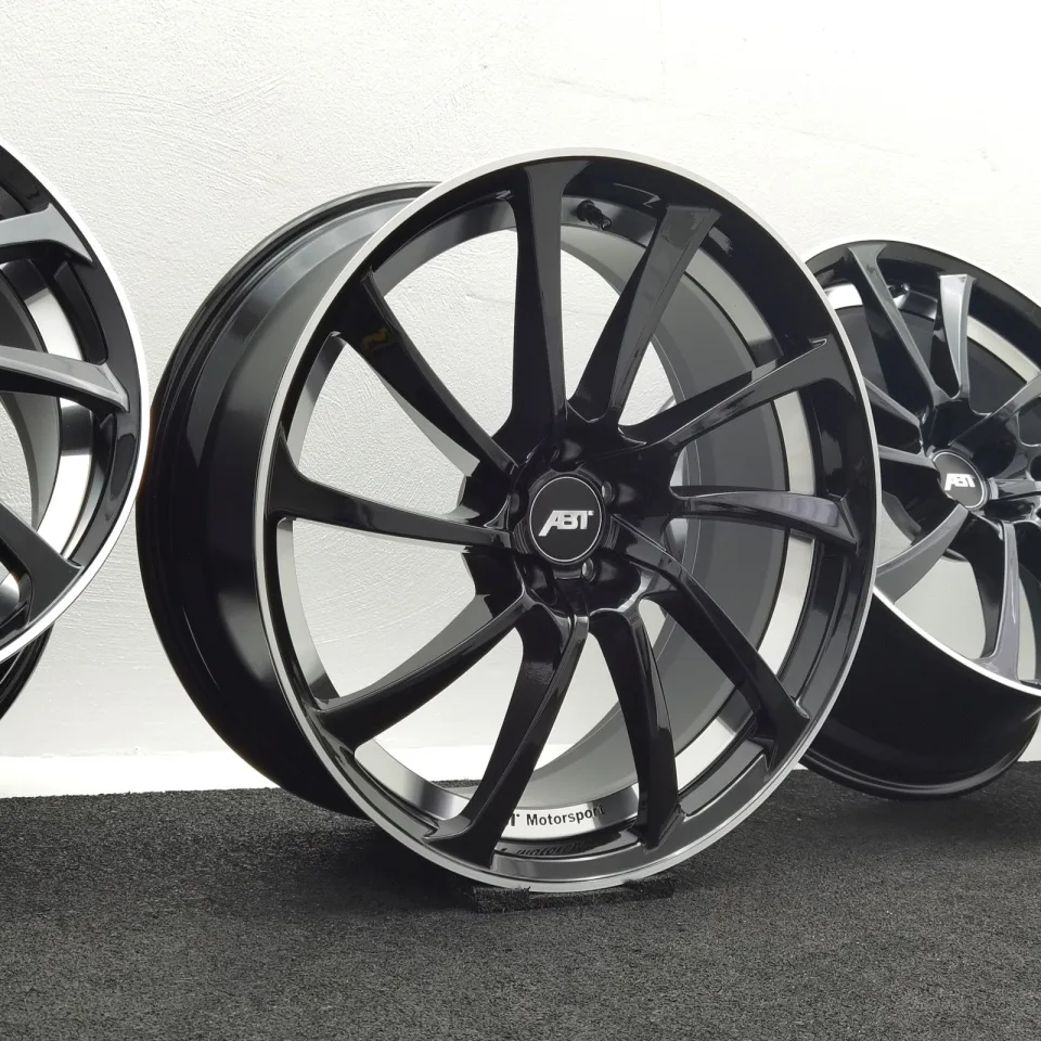21 Zoll ABT Sportsline DR21 Glossy black, glanzgedreht Alufelgen – Bild 2