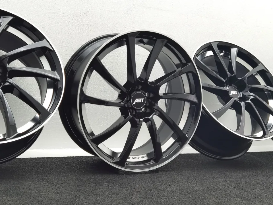 21 Zoll ABT Sportsline DR21 Glossy black, glanzgedreht Alufelgen – Bild 1