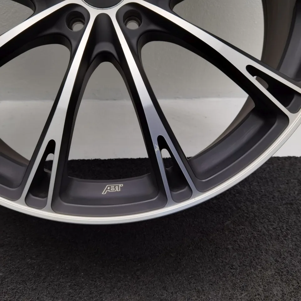 20 Zoll ABT Sportsline GR20 Matt black, glanzgedreht Alufelgen – Bild 10