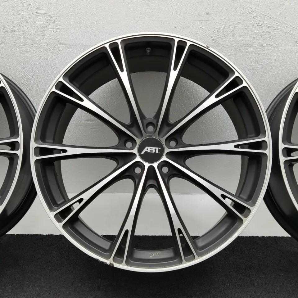 20 Zoll ABT Sportsline GR20 Matt black, glanzgedreht Alufelgen – Bild 5
