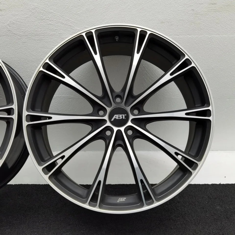 20 Zoll ABT Sportsline GR20 Matt black, glanzgedreht Alufelgen – Bild 9