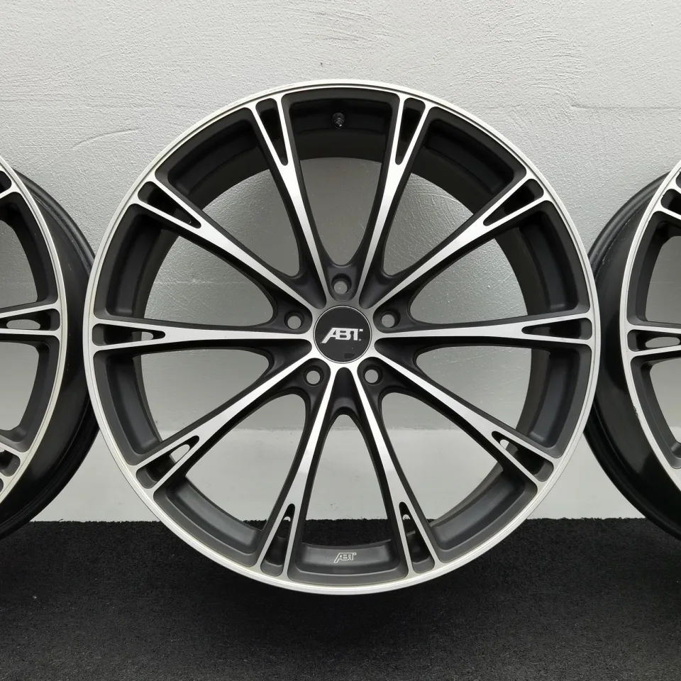 20 Zoll ABT Sportsline GR20 Matt black, glanzgedreht Alufelgen – Bild 4