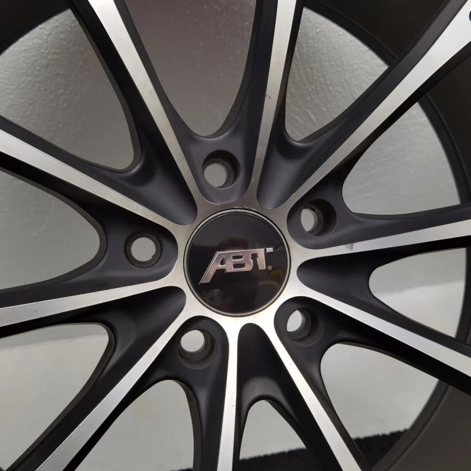 20 Zoll ABT Sportsline GR20 Matt black, glanzgedreht Alufelgen – Bild 8