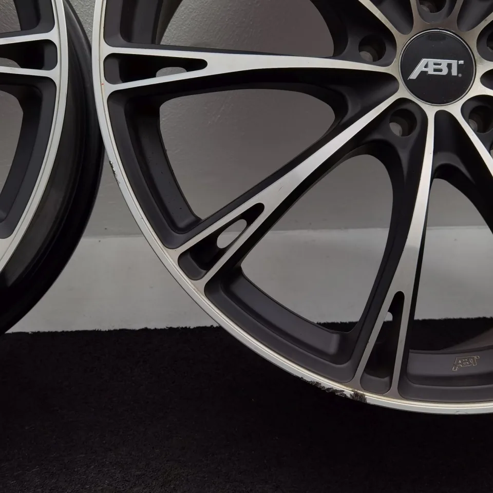 20 Zoll ABT Sportsline GR20 Matt black, glanzgedreht Alufelgen – Bild 6