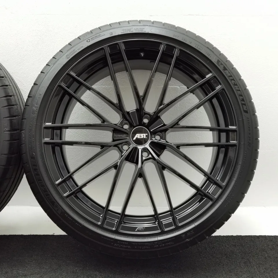 21 Zoll ABT Sportsline HR21 Glossy black Sommerräder / Michelin Pilot Sport 4 SUV 255/40 R21 – Bild 8