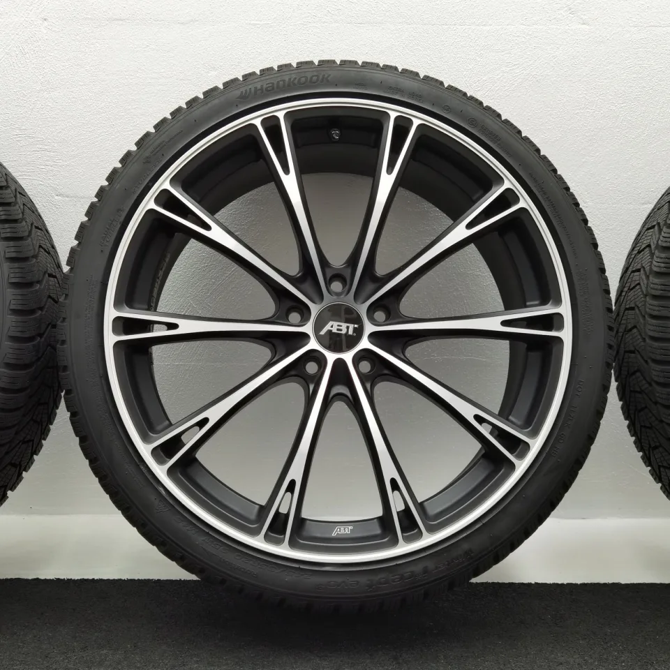 20 Zoll ABT Sportsline GR20 Matt black, glanzgedreht Winterräder / Hankook Winter i*cept evo3 (W330) 245/35 R20 – Bild 5