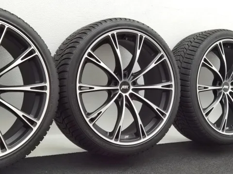 20 Zoll ABT Sportsline GR20 Matt black, glanzgedreht Winterräder / Hankook Winter i*cept evo3 (W330) 245/35 R20