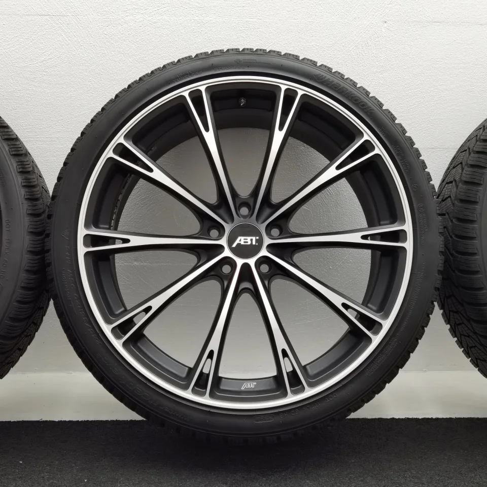 20 Zoll ABT Sportsline GR20 Matt black, glanzgedreht Winterräder / Hankook Winter i*cept evo3 (W330) 245/35 R20 – Bild 4
