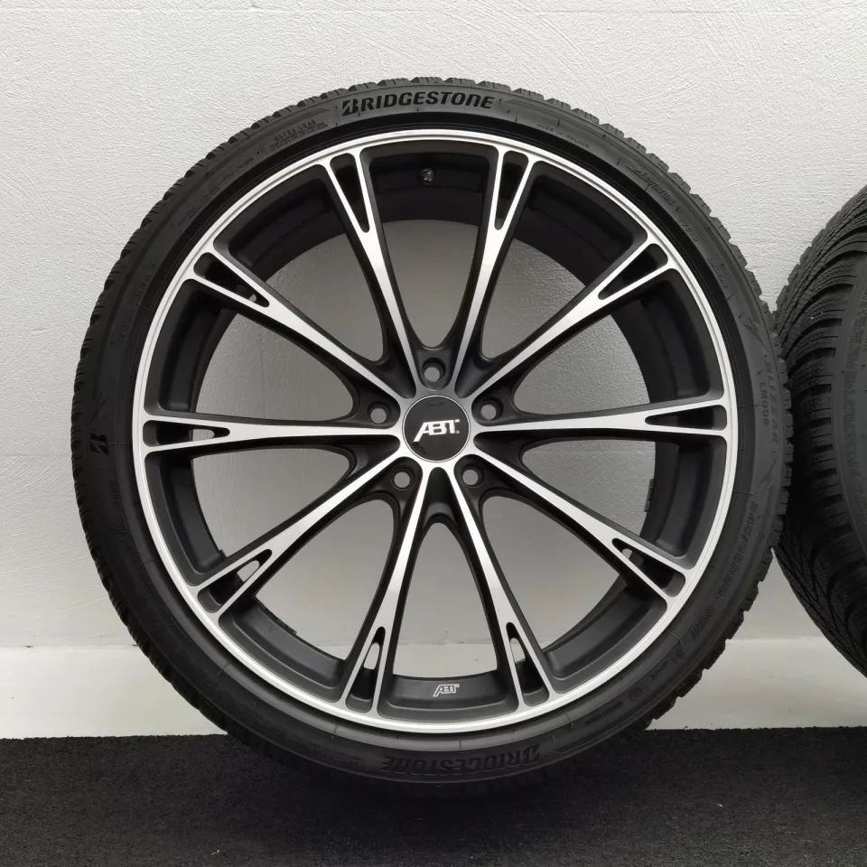 20 Zoll ABT Sportsline GR20 Matt black, glanzgedreht Winterräder / Bridgestone Blizzak LM005 245/35 R20 – Bild 3