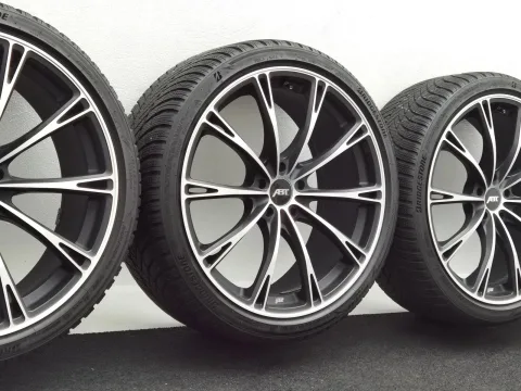 20 Zoll ABT Sportsline GR20 Matt black, glanzgedreht Winterräder / Bridgestone Blizzak LM005 245/35 R20