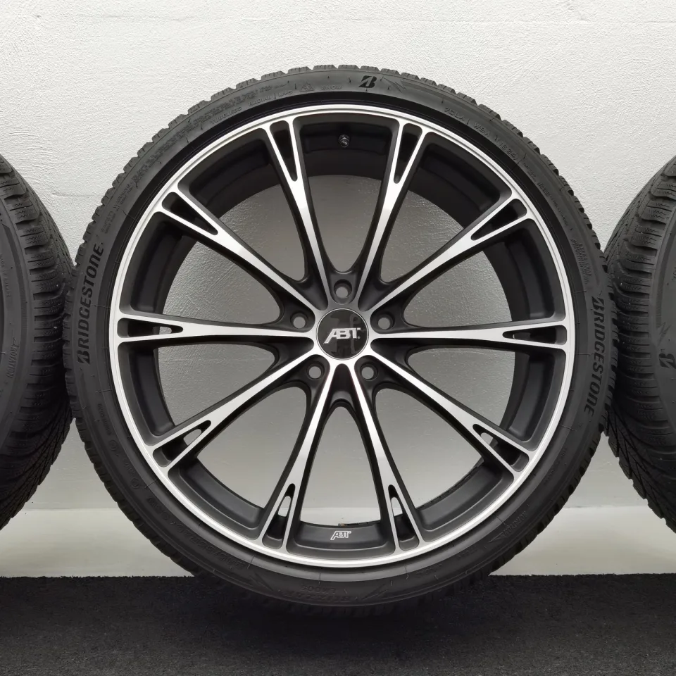 20 Zoll ABT Sportsline GR20 Matt black, glanzgedreht Winterräder / Bridgestone Blizzak LM005 245/35 R20 – Bild 7