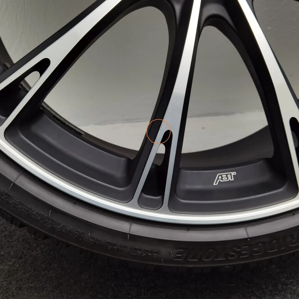 20 Zoll ABT Sportsline GR20 Matt black, glanzgedreht Winterräder / Bridgestone Blizzak LM005 245/35 R20 – Bild 4