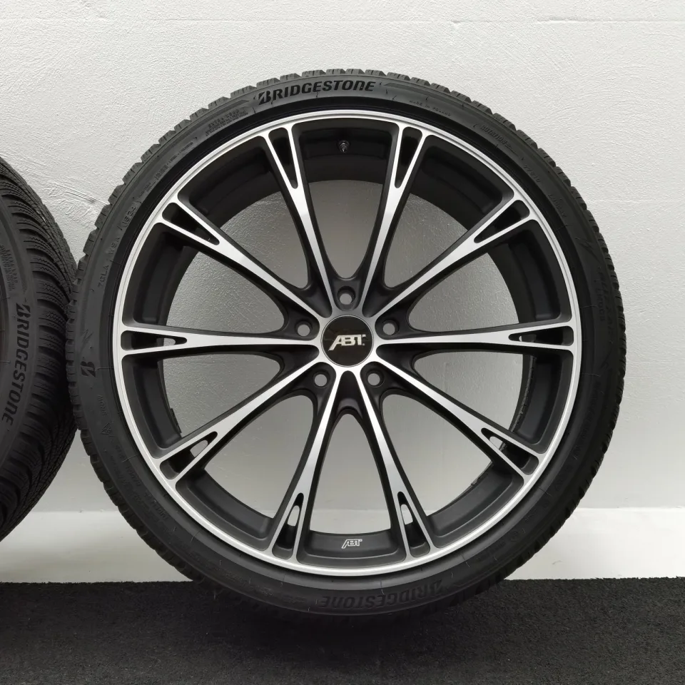 20 Zoll ABT Sportsline GR20 Matt black, glanzgedreht Winterräder / Bridgestone Blizzak LM005 245/35 R20 – Bild 8