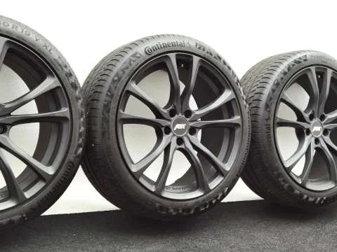 19 Zoll ABT Sportsline ER-C19 Matt black Sommerräder / Continental SportContact 6 235/40 R19