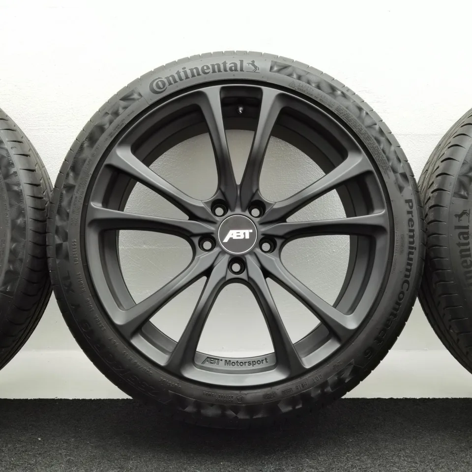 19 Zoll ABT Sportsline ER-C19 Matt black Sommerräder / Continental SportContact 6 235/40 R19 – Bild 4