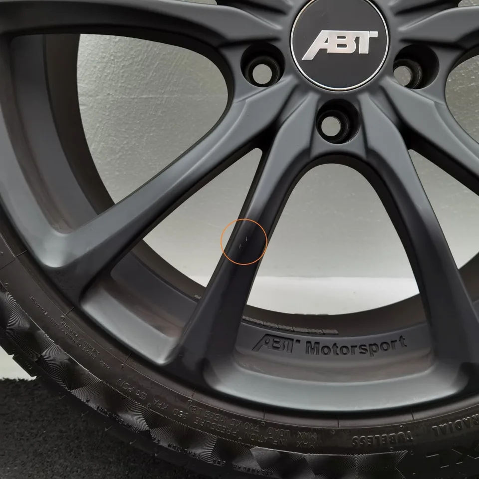 19 Zoll ABT Sportsline ER-C19 Matt black Sommerräder / Continental SportContact 6 235/40 R19 – Bild 6