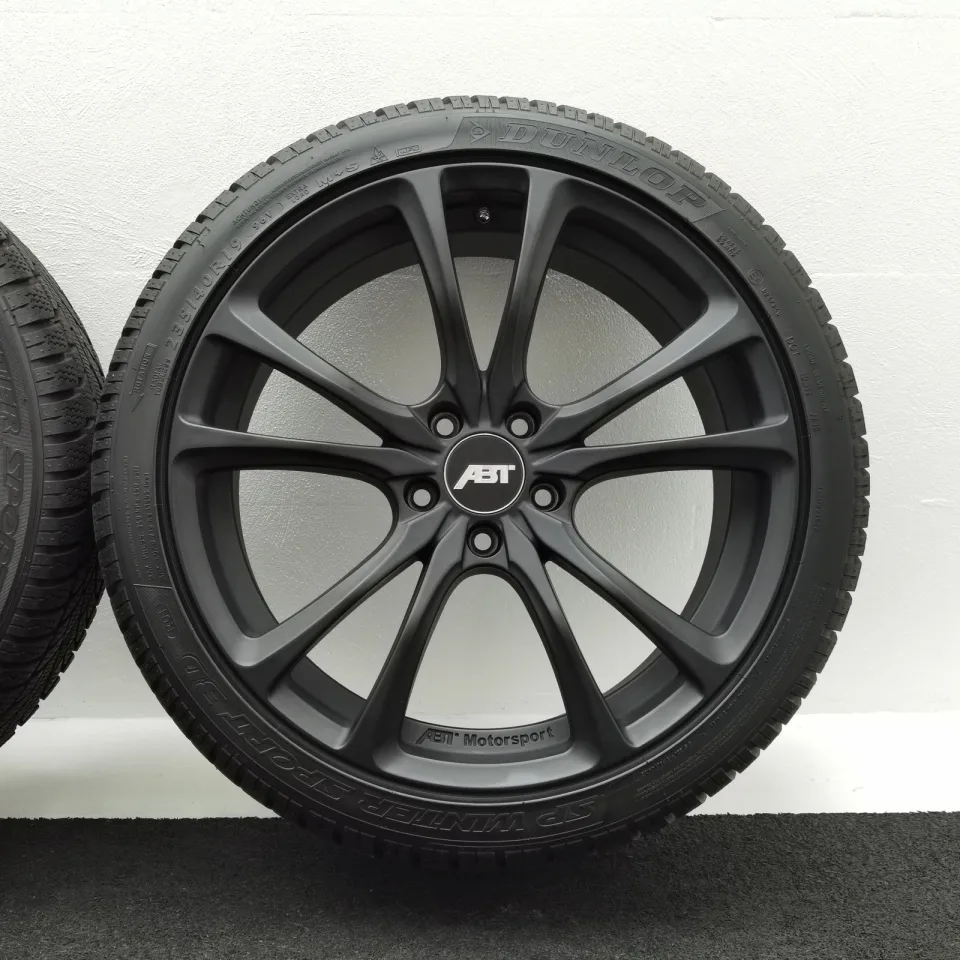 19 Zoll ABT Sportsline ER-C19 Matt black Winterräder / Dunlop SP Winter Sport 3D R01 235/40 R19 – Bild 7
