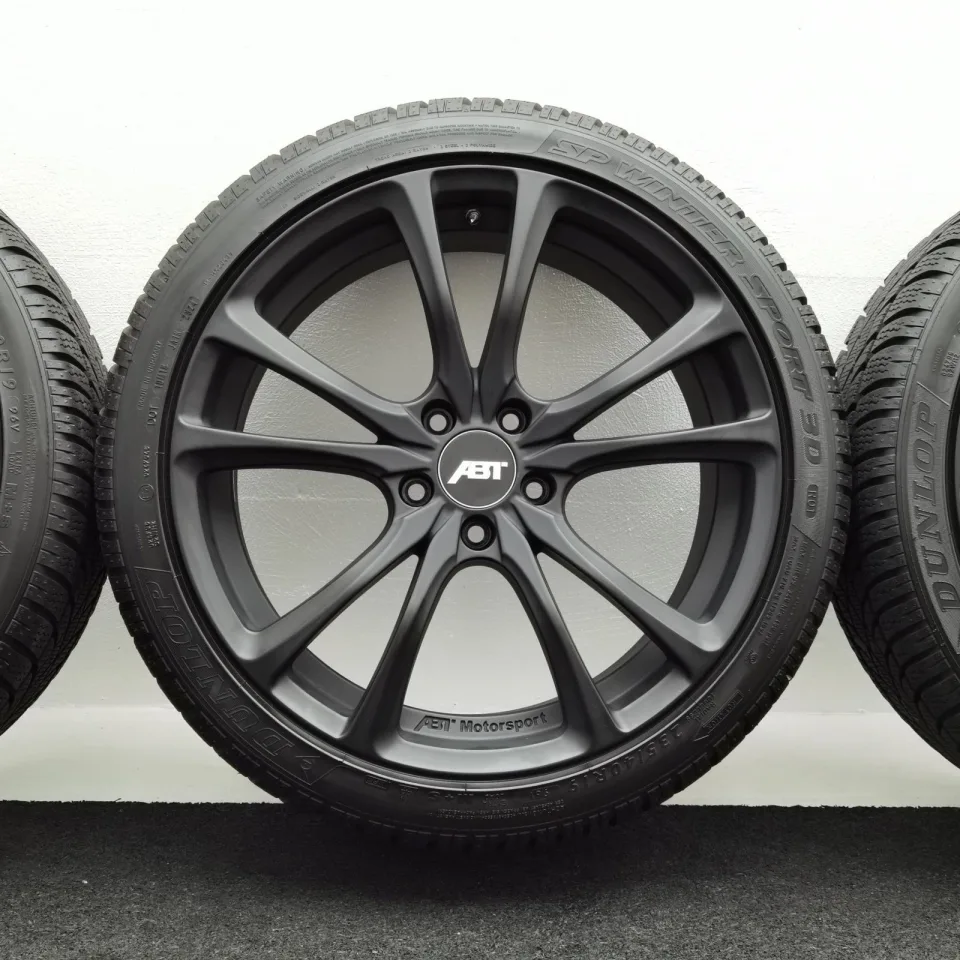 19 Zoll ABT Sportsline ER-C19 Matt black Winterräder / Dunlop SP Winter Sport 3D R01 235/40 R19 – Bild 4
