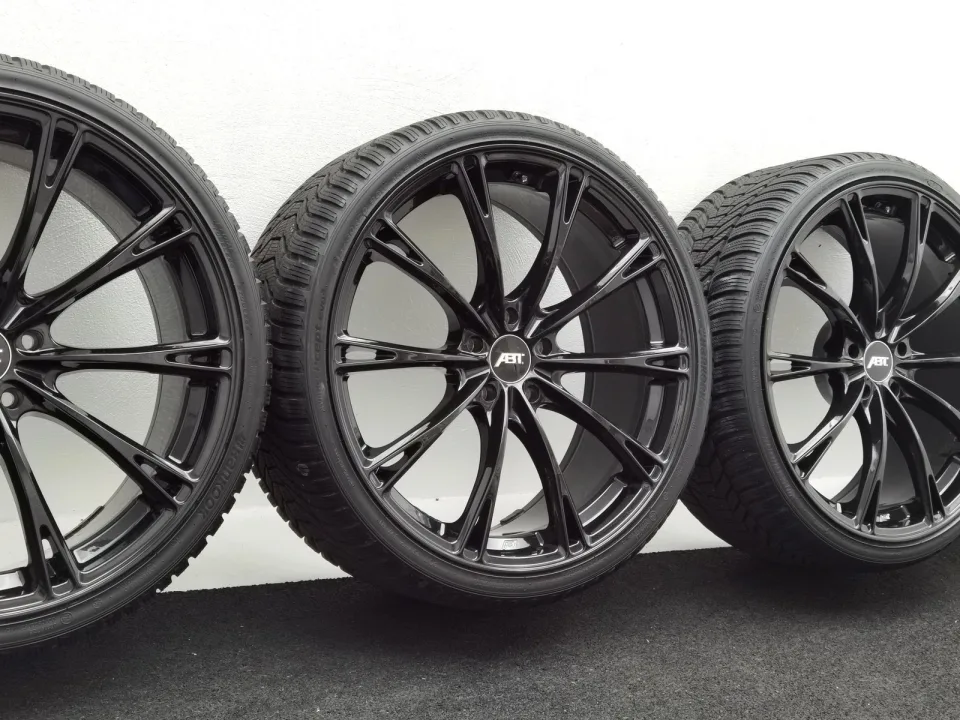 20 Zoll ABT Sportsline GR20 Glossy black Winterräder / Hankook Winter i*cept evo3 (W330) 245/30 R20 – Bild 1