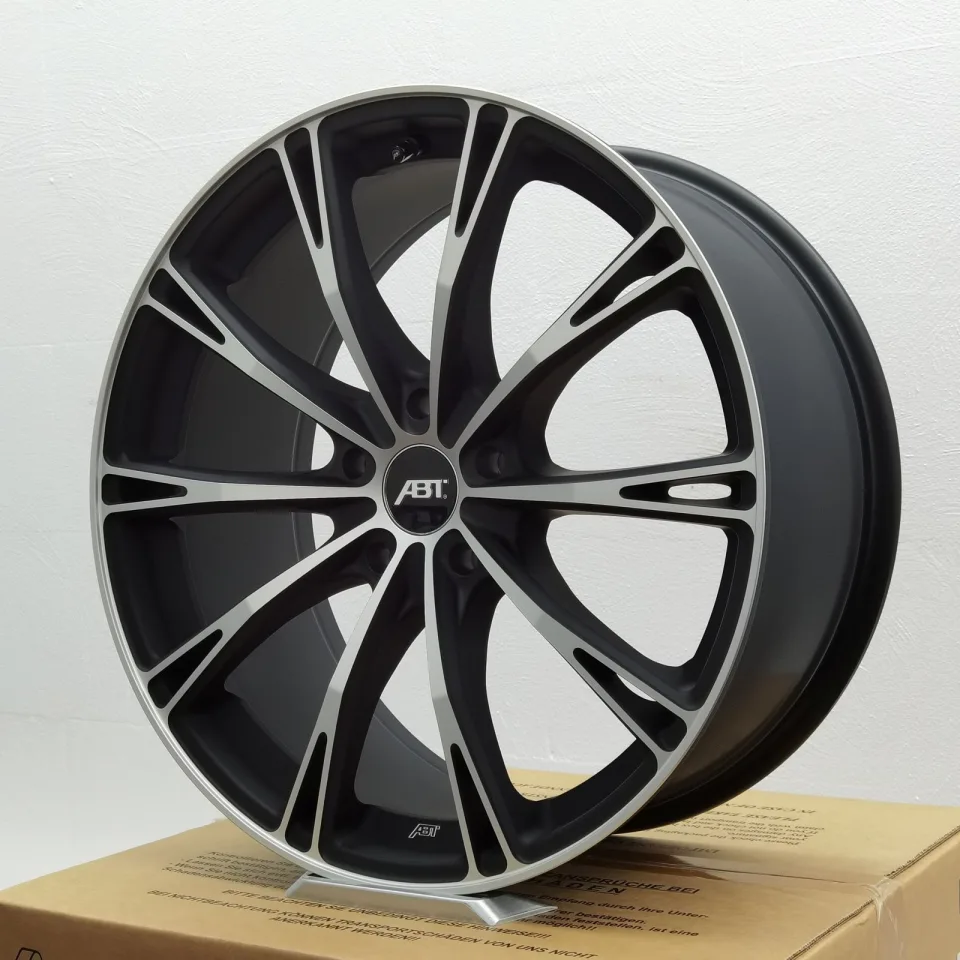 20 Zoll ABT Sportsline GR20 Matt black, glanzgedreht Alufelgen – Bild 4