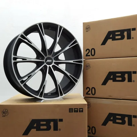 20 Zoll ABT Sportsline GR20 Matt black, glanzgedreht Alufelgen