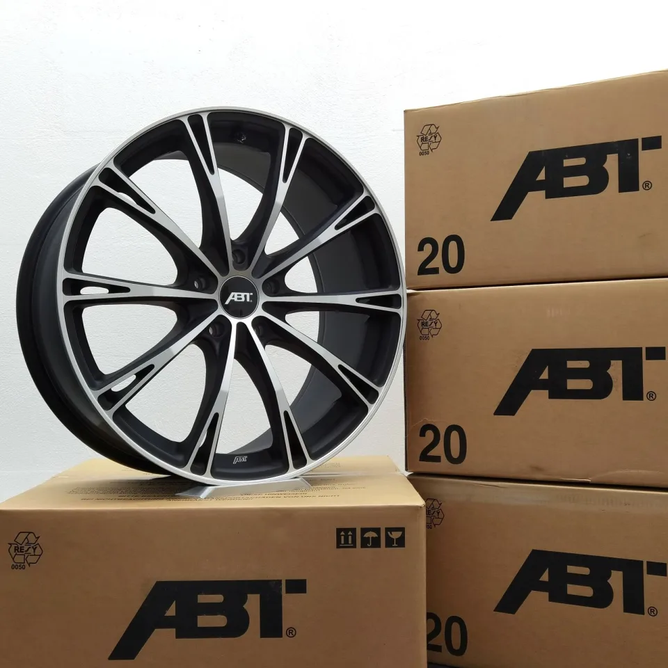 20 Zoll ABT Sportsline GR20 Matt black, glanzgedreht Alufelgen – Bild 1