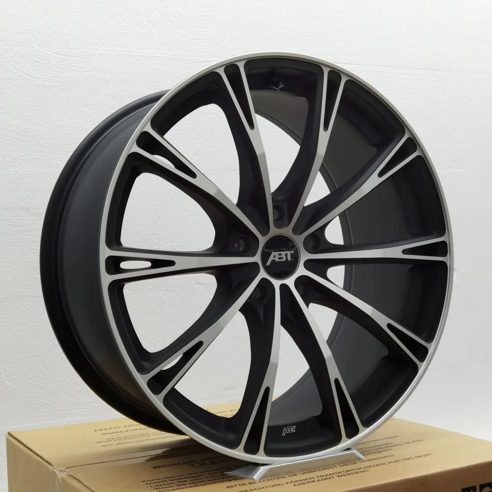 20 Zoll ABT Sportsline GR20 Matt black, glanzgedreht Alufelgen – Bild 2
