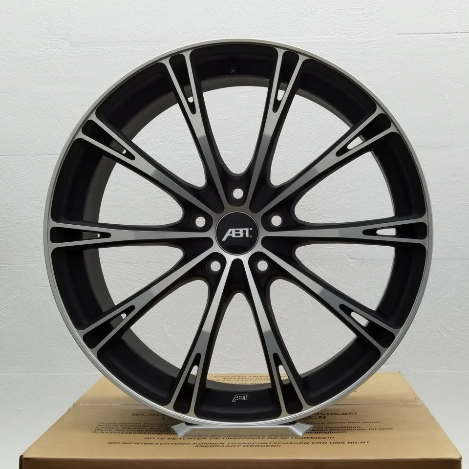 20 Zoll ABT Sportsline GR20 Matt black, glanzgedreht Alufelgen – Bild 3