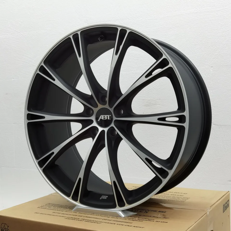20 Zoll ABT Sportsline GR20 Matt black, glanzgedreht Alufelgen – Bild 4