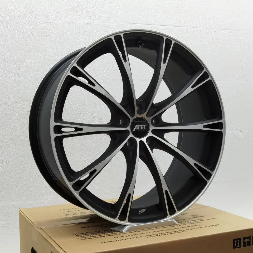 20 Zoll ABT Sportsline GR20 Matt black, glanzgedreht Alufelgen – Bild 2
