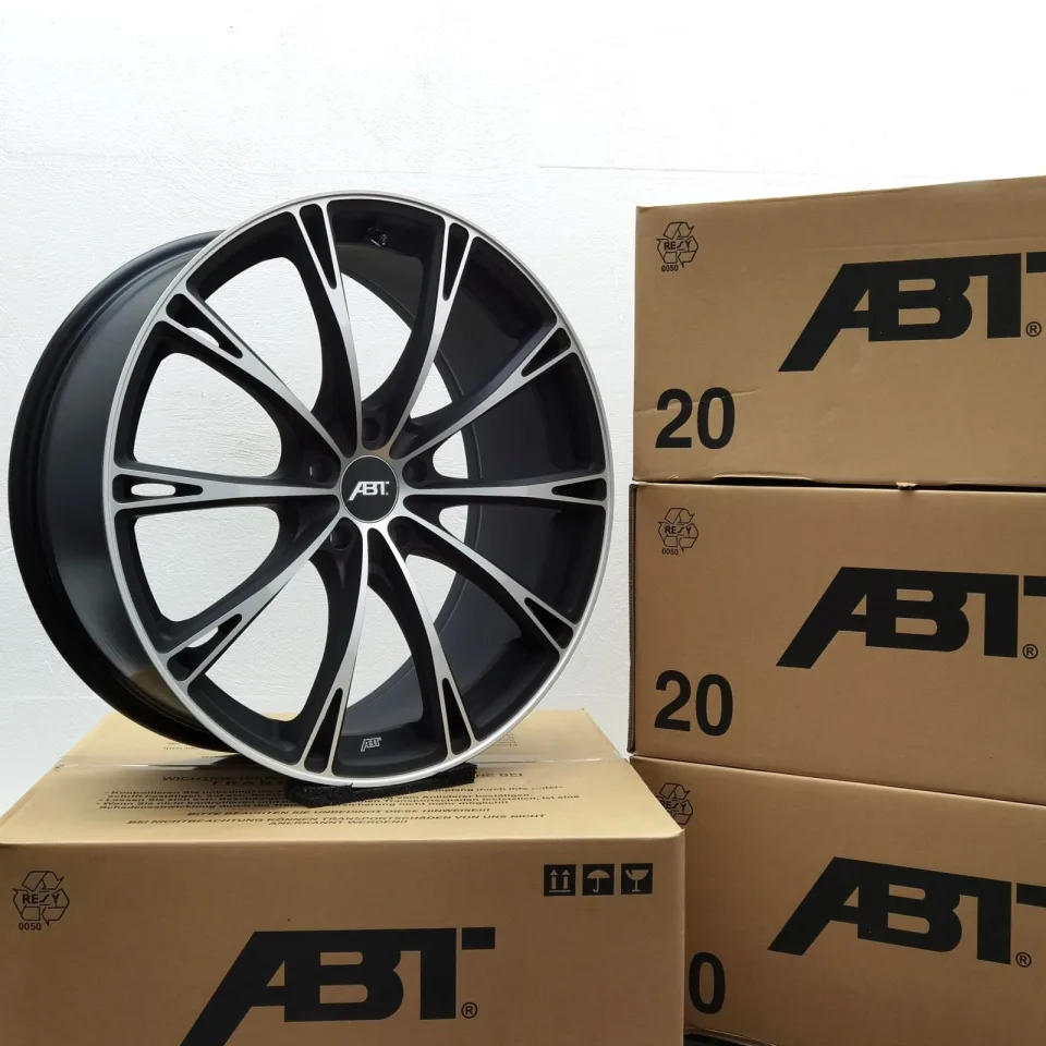 20 Zoll ABT Sportsline GR20 Matt black, glanzgedreht Alufelgen – Bild 1