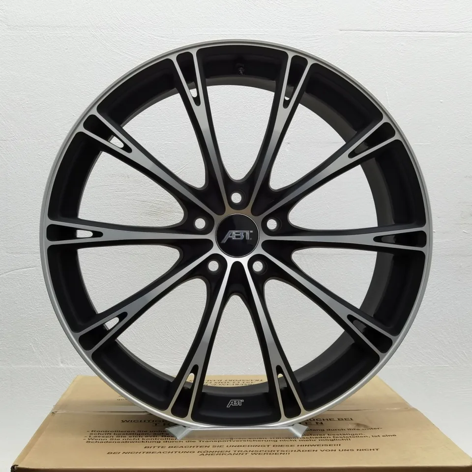 20 Zoll ABT Sportsline GR20 Matt black, glanzgedreht Alufelgen – Bild 3